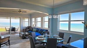 Condo, varias camas, acceso a la alberca, vista a la playa (Aqua-Marine) | 3 habitaciones, decoración personalizada y muebles diferentes 