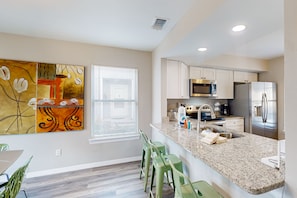 House, Multiple Beds, Patio, Ocean View (Ivey Getaway) | Private kitchen - Cozy Spacious Home With Private Backyard and Patio, Near Shopping (Jacksonville)
