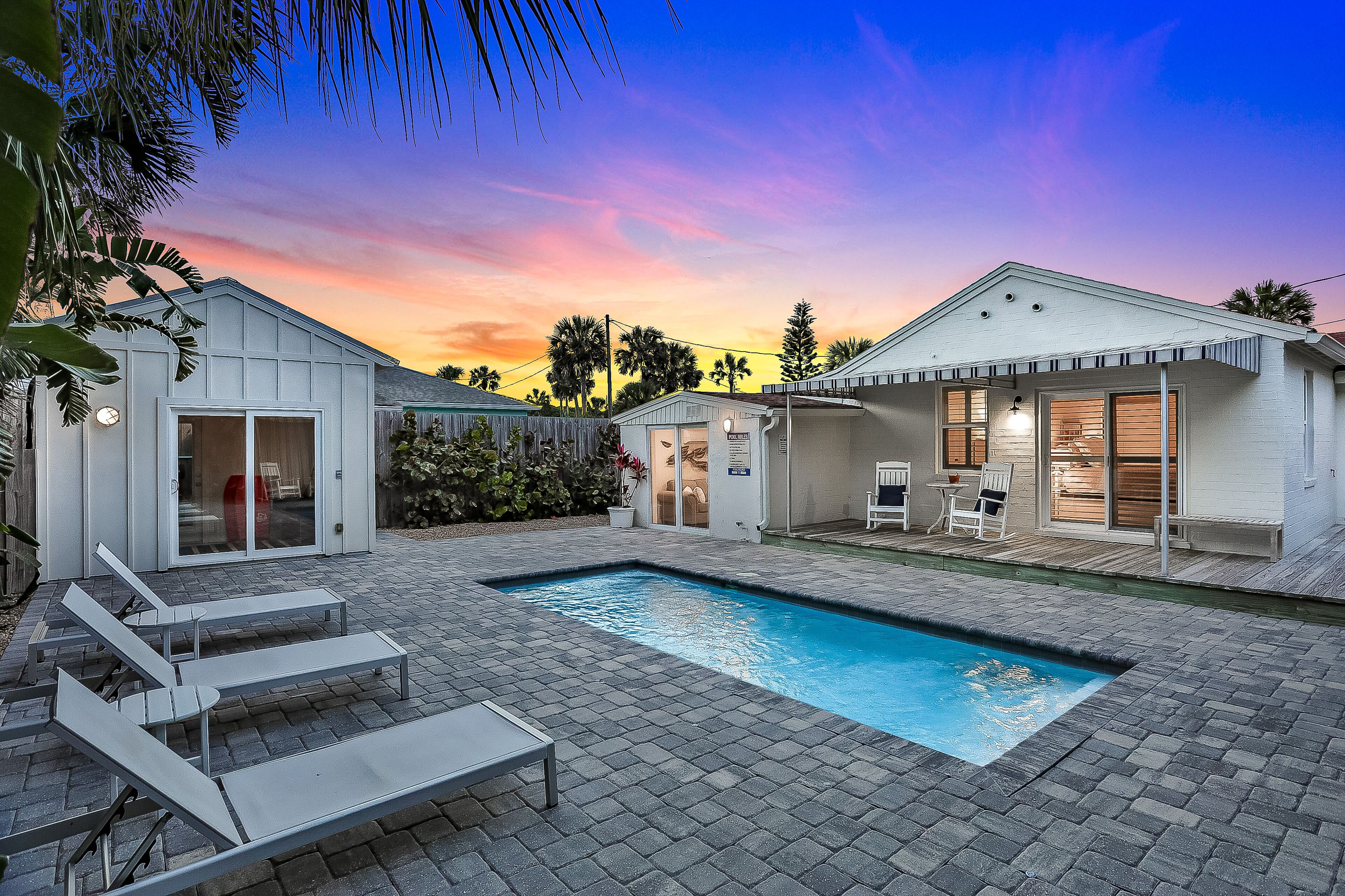 Alberca al aire libre 