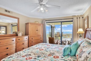 Condo, Multiple Beds, Pool Access, Ocean View (Colony Reef Condo Ocean View Dream) | 3 bedrooms, individually decorated, individually furnished, bed sheets - Beautiful Home Near the Beach With Views of the Atlantic off the Private Balcony (St. Augustine)