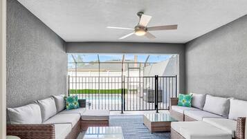 House, Multiple Beds, Pool Access, Pool View (SeaBreeze Villa A) | View from room