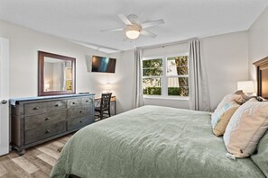 Condo, Multiple Beds, Patio, Pool View (Clipper Cabana Beachwalk Condo) | 2 bedrooms, individually decorated, individually furnished, bed sheets