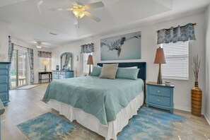 House, Multiple Beds, Pool Access, Pool View (The Lillie Pad) | 3 bedrooms, individually decorated, individually furnished, bed sheets - Contemporary Coastal Escape With Heated Pool, Fenced Yard, & Outdoor Dining (Palm Coast)