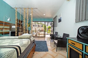 1 bedroom, iron/ironing board, WiFi, bed sheets -  1-bedroom apartment  central Sosua. No Car or scooter need. Close to everything (Sosúa)