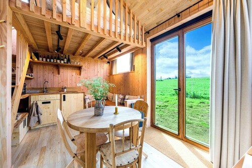 Private use of our Cosy Cabins, a natural setting ideal for getting together and sharing moments