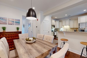 Townhome, Multiple Beds, Patio, Garden View (Mariner's Landing 602) | 3 bedrooms, individually decorated, individually furnished, bed sheets - Cozy Island Townhouse W/screened Porch, Shared Pool, & Serene Pond Views (St. Simons Island)