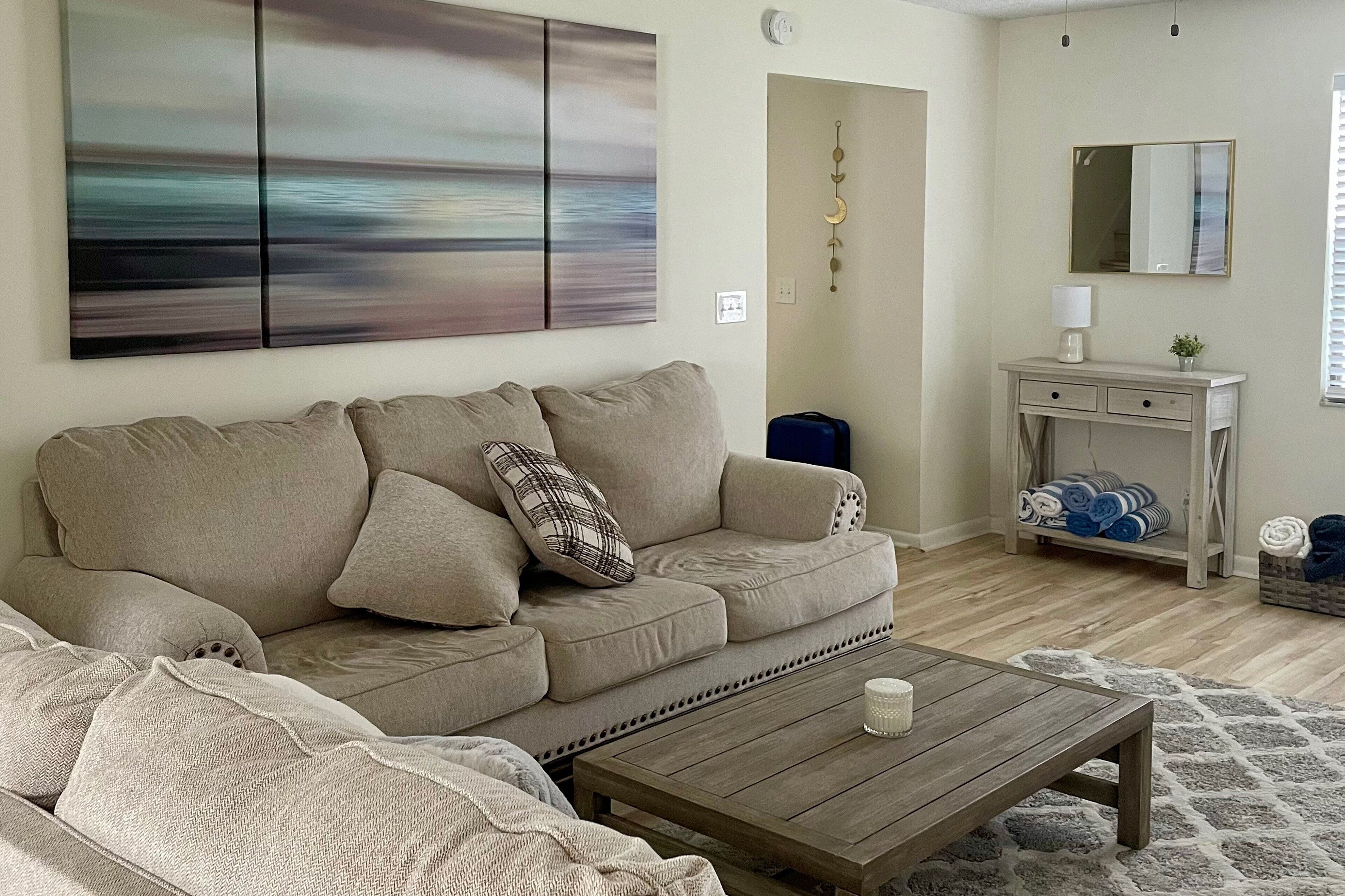 Ferienhaus, Mehrere Betten, Küche, Gartenblick (Piece of Paradise) | Wohnbereich