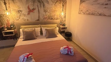 Economy tweepersoonskamer, uitzicht op tuin