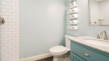 Free toiletries, towels, soap, shampoo