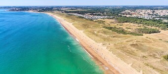 Family house with 6 bedrooms in Brem Sur Mer with garden - WIFI