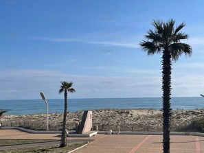 Property grounds - Charming T2 with parking, WiFi, near the beach (Le Barcarès)