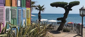 Cozy Beach House with Terrace and Parking, 100m from the Shore - Torreilles Plage