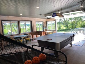 Games room - Larrabee Lake Retreat - The Lodge & Cottage (New Auburn)