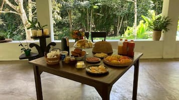 Opções para refeição