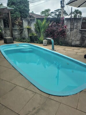 Pool - House with swimming pool and sinuca table (Garopaba)