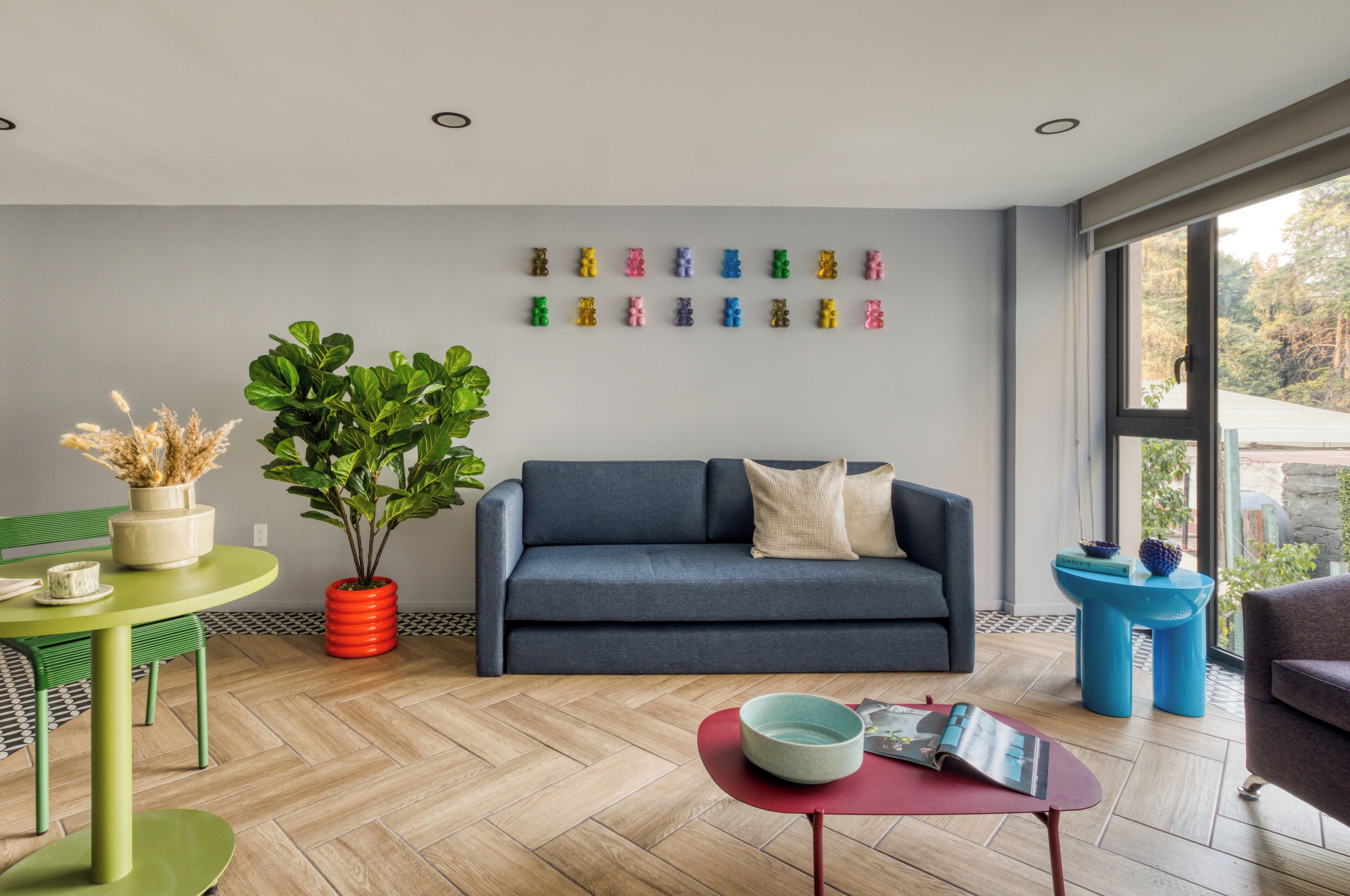 Departamento Deluxe | Área de sala de estar