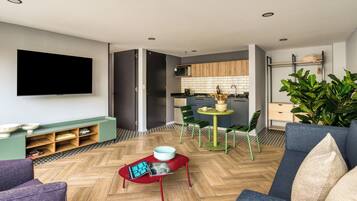 Departamento Deluxe | Área de sala de estar