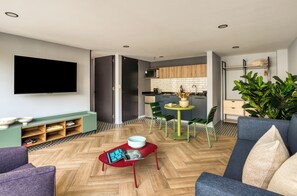 Living area - ULIV Condesa (Mexico City)
