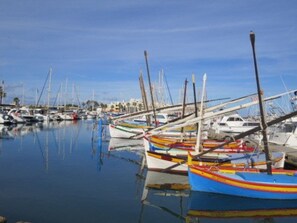 Marina - Charming T2 with mezzanine and parking in Le Barcarès (Le Barcarès)