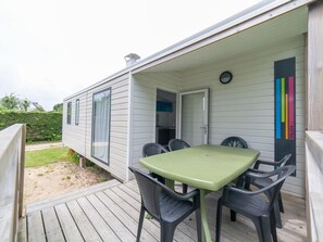 Outdoor dining - Mobile Home in Bénodet - 3 Bedrooms, Terrace (Bénodet)