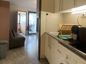 Interior - Charming T2 by the sea for 4 pers, terrace with view (Canet-Plage)