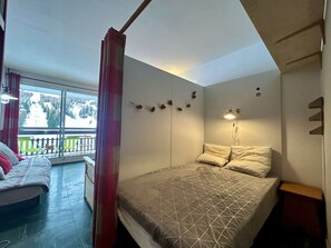 WiFi - Ski-In Studio for 4 pers. with Parking (Le Dévoluy)