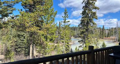 Cozy cabin and a beautiful waterfront view from your deck. The perfect getaway!