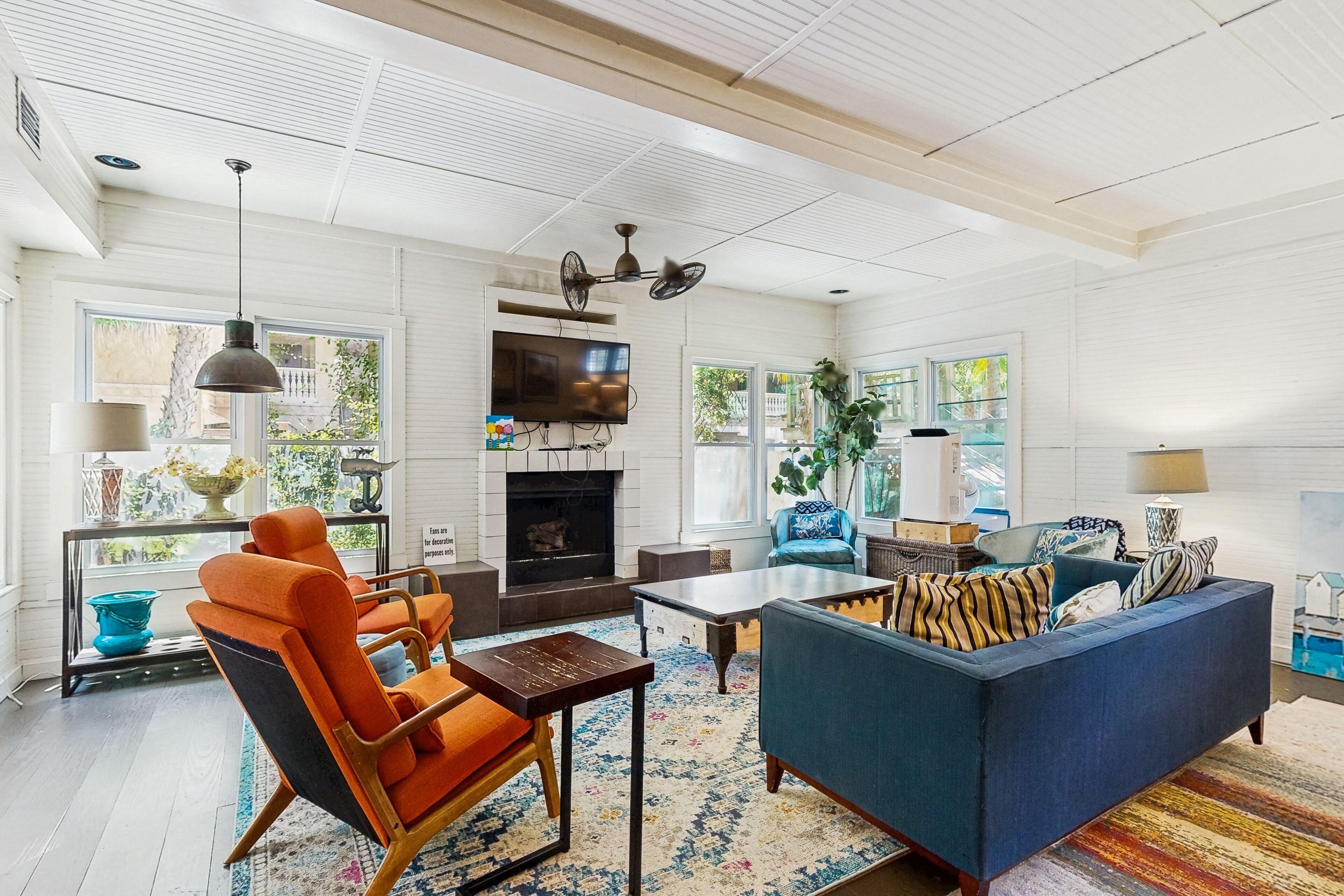 منزل - عدة أسرّة - مع إمكانية استخدام المسبح - بمنظر للمسبح (Secret Garden Oasis) | منطقة المعيشة