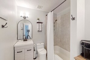 House, Multiple Beds, Patio, Garden View (The Royal Residence) | Bathroom - Dog-friendly Home With Fenced Yard, Patio, Grill, & Park Across the Street (St. Augustine)