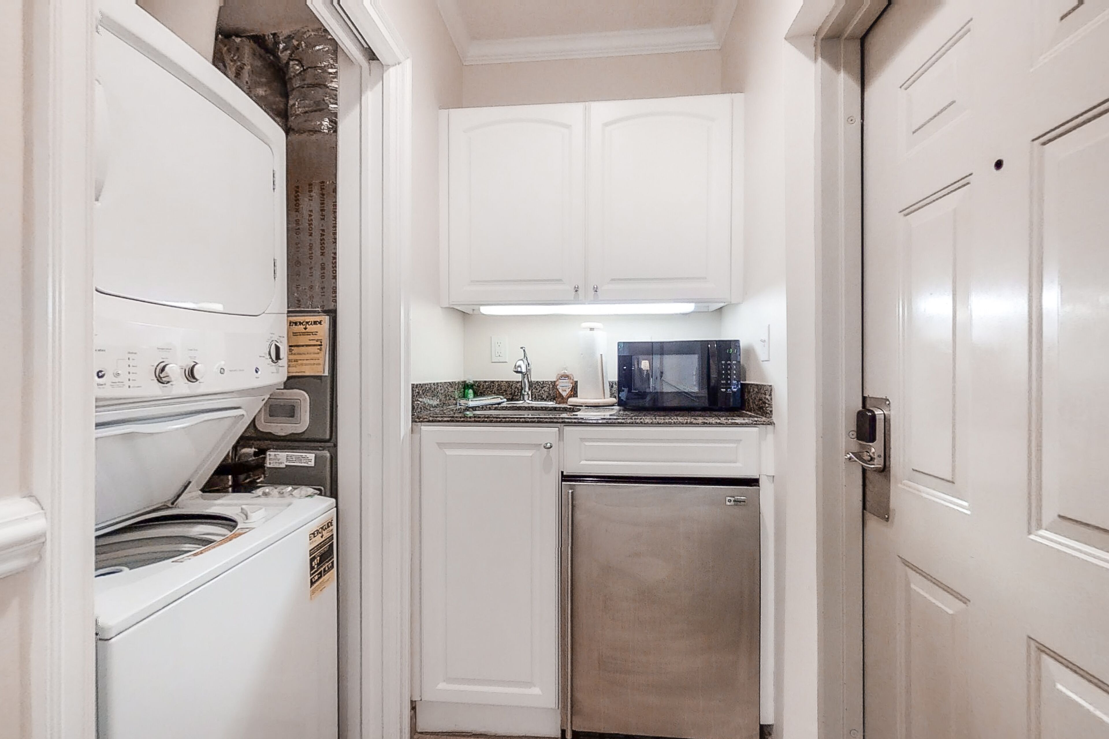 Vila, 2 Tempat Tidur Queen, balkon, pemandangan kolam renang (2533 Tennis Villas Efficiency) | Dapur pribadi