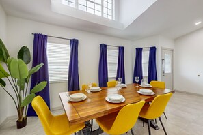 House, Multiple Beds, Pool Access, Pool View (Coastal Casa) | 3 bedrooms, individually decorated, individually furnished, bed sheets - Home Near the Beach With Private Pool, Inviting Patio, Streaming & AC (Palm Coast)