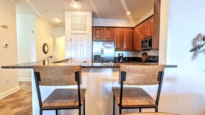 Condo, Multiple Beds, Pool Access, Ocean View (Sunsets & Sandcastles) | Private kitchen - Luxurious Beach Villa Steps to Cinnamon Beach! Ocean and Lake Views (Palm Coast)