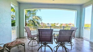 Condo, Multiple Beds, Pool Access, Ocean View (Sunsets & Sandcastles) | Terrace/patio - Luxurious Beach Villa Steps to Cinnamon Beach! Ocean and Lake Views (Palm Coast)