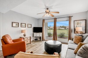 Condo, Multiple Beds, Pool Access, Pool View (Colony Reef Club II 18A) | View from room - Ground-floor Condo Next to the Tennis Courts With 2 Pools, Sauna, Beach Access (St. Augustine)