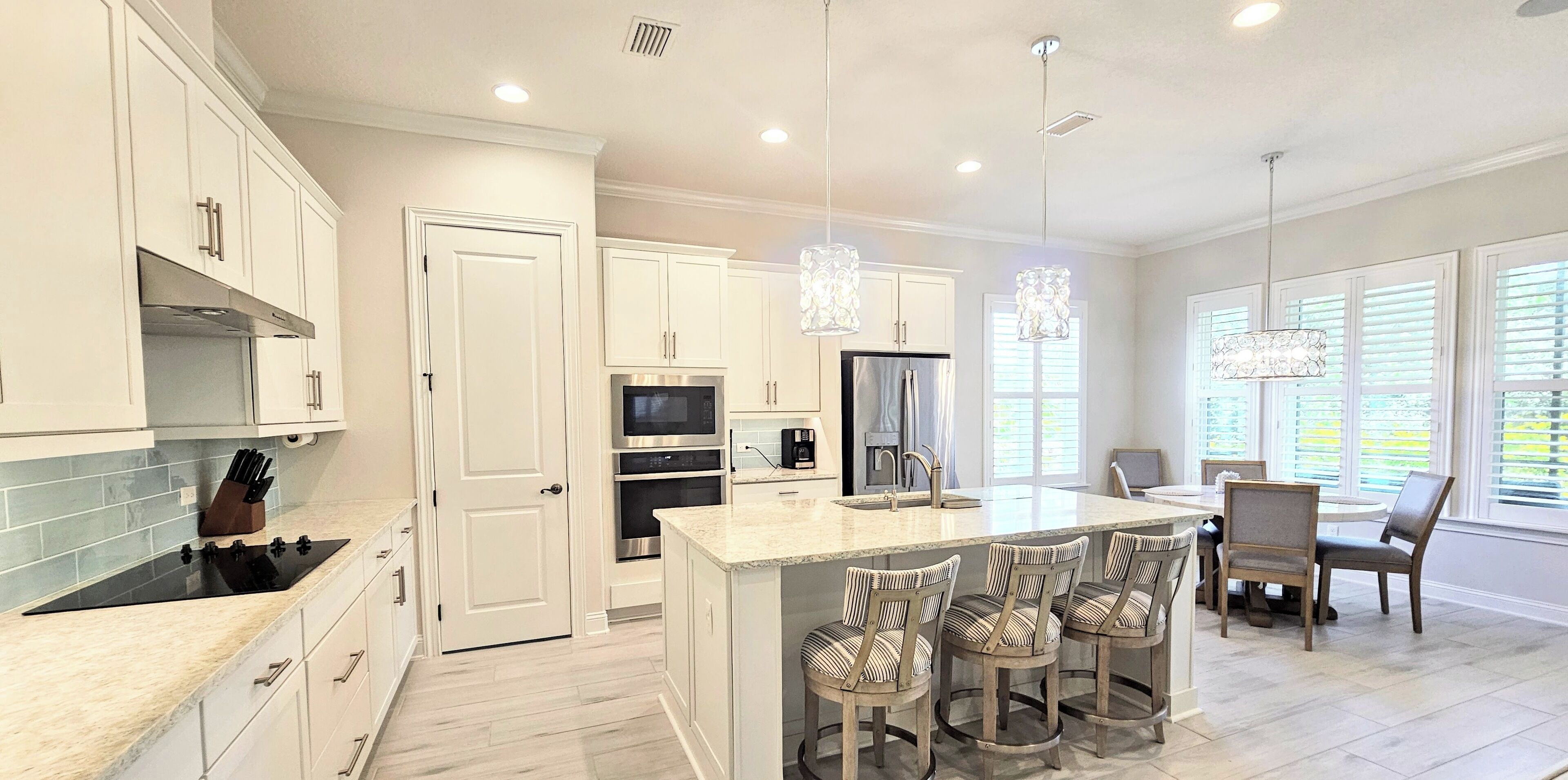 Casa, várias camas, varanda, vista para o jardim (Beach Glass) | Cozinha privada