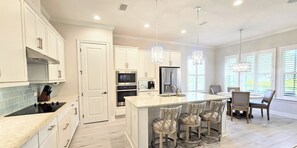 Casa, várias camas, varanda, vista para o jardim (Beach Glass) | Cozinha privada