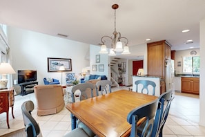 House, Multiple Beds, Patio, Garden View (3062 Club Villas) | Interior - Golf-course-front Amelia Island Townhome With Patios, Fast Wifi & Shared Pool (Fernandina Beach)