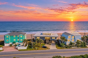 Exterior - Gorgeous Beachfront Home With Inviting Deck & Patio, Hammock, Amazing Views (St. Augustine)