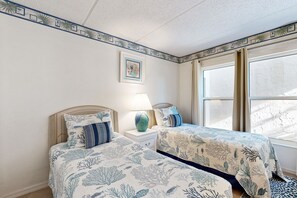 Condo, Multiple Beds, Patio, Pool View (503 Sailmaker) | 3 bedrooms, individually decorated, individually furnished, bed sheets - Ground-floor Summer Beach Village Condo With a Great View Plus Patio & Pool (Fernandina Beach)