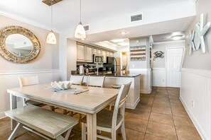 Condo, Multiple Beds, Patio, Beach View (110 Sailmaker) | 2 bedrooms, individually decorated, individually furnished, bed sheets - Family-friendly Beach Escape W/ Water Views, Shared Pool, Private Balcony & Wifi (Fernandina Beach)