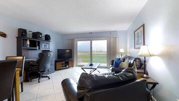Townhome, Multiple Beds, Patio, Beach View (Sea Watch Villa 1790) | Living area