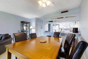 Dining - Fabulous Oceanfront Find in Flagler Beach W/shared Pool, Wifi, Central AC, W/D (Flagler Beach)