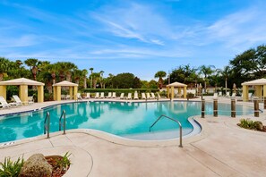 Pool - Ground Floor Waterview Condo With Resort Amenities, Private Patio and Pool (Palm Coast)