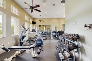 Fitness facility - Ground Floor Waterview Condo With Resort Amenities, Private Patio and Pool (Palm Coast)