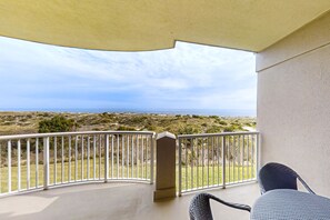 Condo, Multiple Beds, Patio, Ocean View (8 Ocean Place) | View from room - Luxurious Oceanfront Condo With Private Balcony, 2 Pools, and Beach Access (Fernandina Beach)