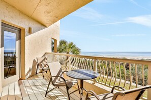 Condo, Multiple Beds, Balcony, Ocean View (215-216 Sandcastles) | View from room - Dual Suites & Ocean Views at Sandcastles Villas Pool, 2 Balconies & Golf (Fernandina Beach)