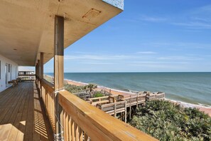 House, Multiple Beds, Patio, Ocean View (The Marvelous 24) | View from room - Immaculate, Modern Stay Steps to Beach With Amazing Ocean Views (Flagler Beach)