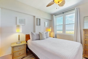 Condo, Multiple Beds, Pool Access, Ocean View (Joyful on Jax Beach) | 2 bedrooms, individually decorated, individually furnished - Modern Oceanfront Condo With Outdoor Pool, Balcony, & Washer/dryer (Jacksonville Beach)