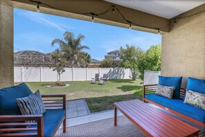 Terrace/patio - Dog-friendly Home With an 8 Minute Walk to Beach Access (Palm Coast)