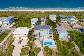 Exterior - Ocean View 'atlantic Dream' W/pool & Spa, Wraparound Balcony, Steps to Beach (St. Augustine)